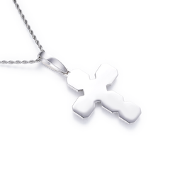 Big Iced Out Cross Pendant